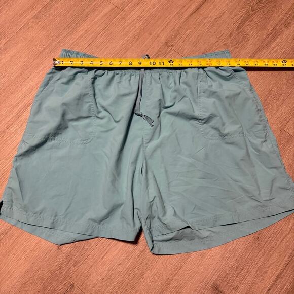 Columbia Women’s Nylon Drawstring Shorts 2X Green Quick Dry Pockets Lightweight - Picture 7 of 9